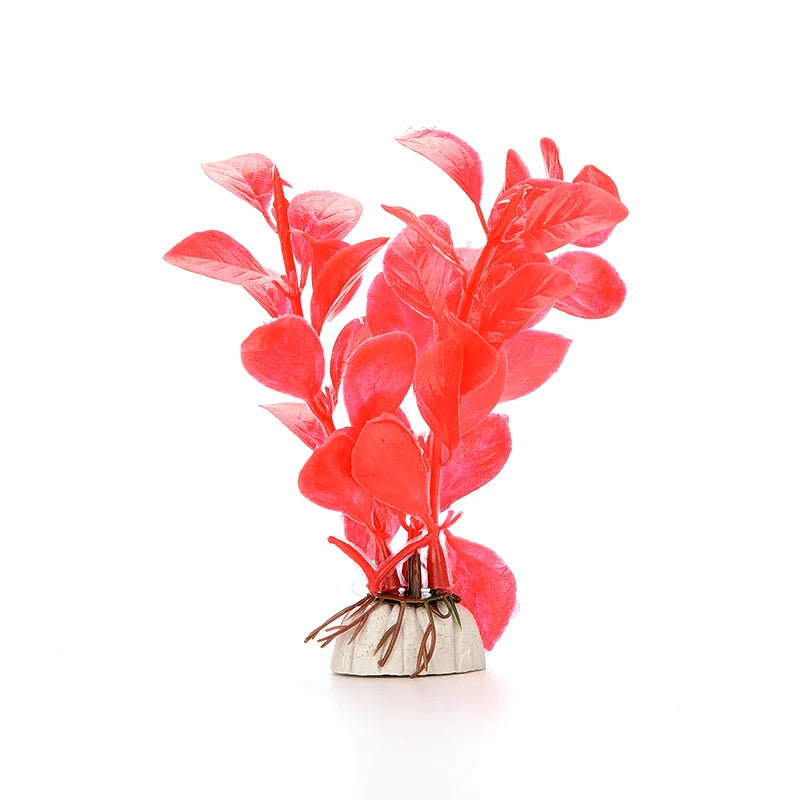 15CM/10CM Underwater Artificial Aquatic Plant Ornaments for Aquarium Fish Tank Green Water Grass Landscape Decoration Hot