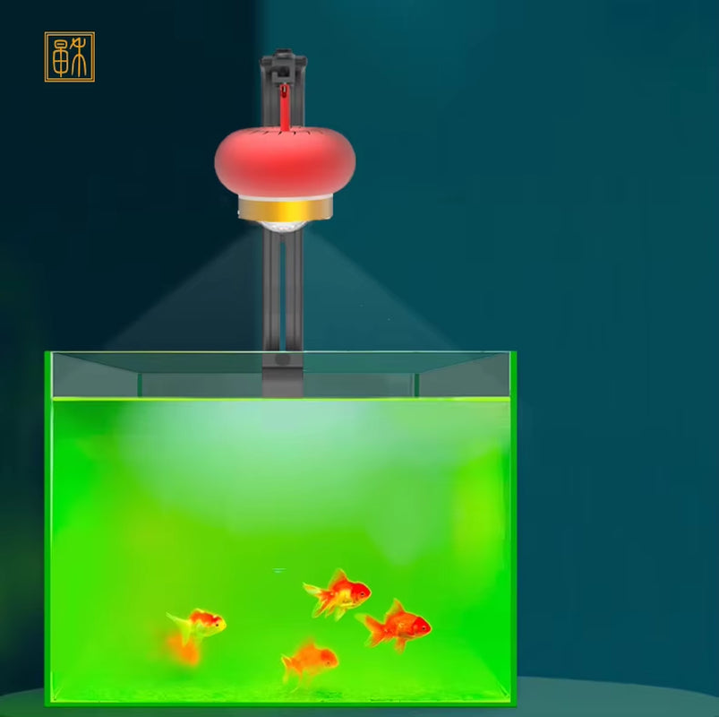 Zaohetian 100W Telescopic Direct with Steel Wire Rope Timed Dimming Aquarium Downlight Super Bright Led Aquarium Lamp