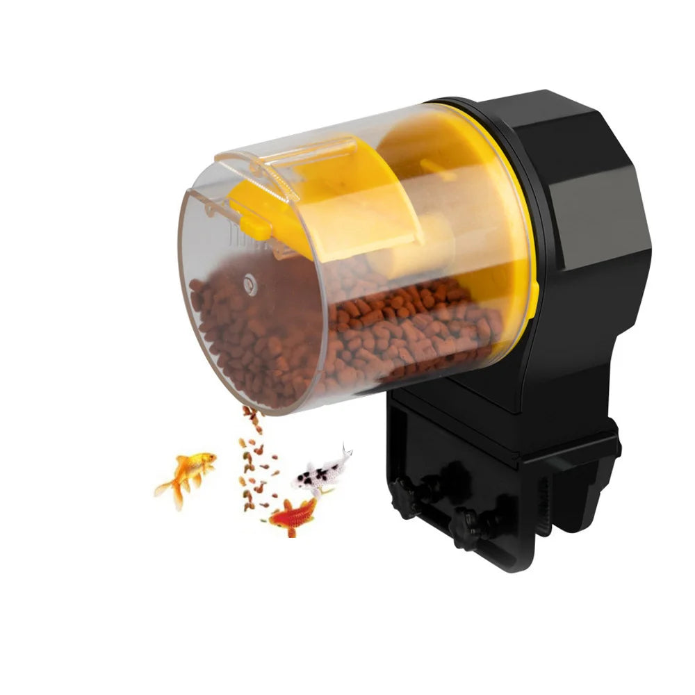 Automatic Fish Tank Feeder Intelligent Timing Automatic Feeder Aquarium Goldfish Feeder Large Capacity Fish Aquarium Feeder