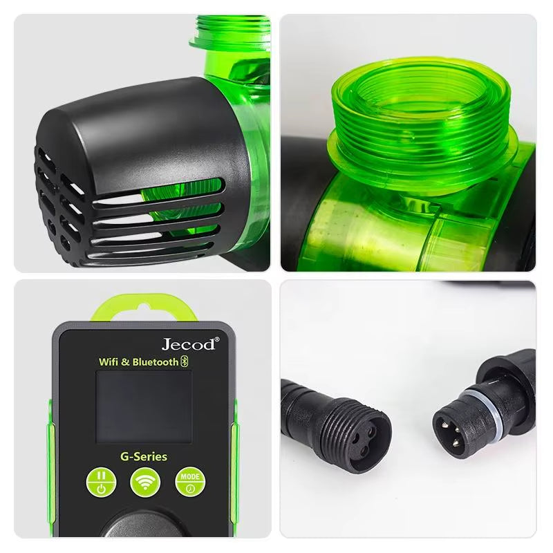 Jebao DC Pump DCP Series Sine Pump Fish Tank Aquarium Water Pump Silent Freshwater Saltwater Submersible Pump for Garden