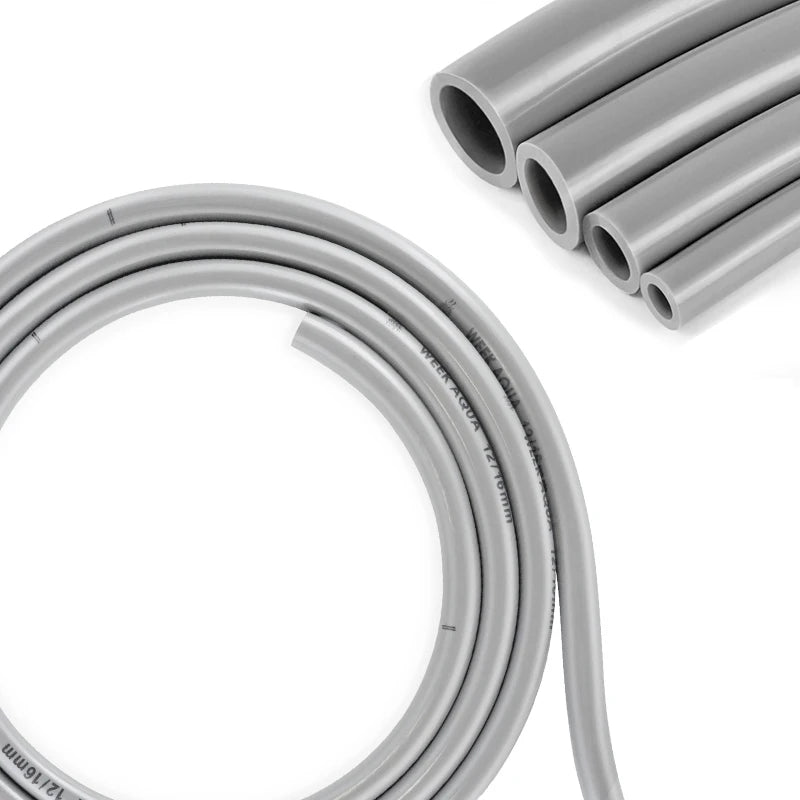 Aquarium Fish Tank Hose Eco-friendly PVC Tube Grey Filter Drum Equipment Flexible Transparent Vinyl For Aquariums & Accessories