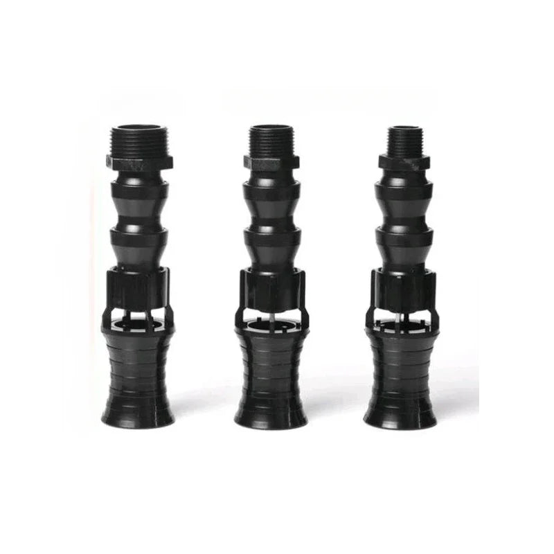 Aquarium Rotating Water Outlet Nozzle 1/2" 3/4'' 1" Adjustable Direction Vortex Water Flow Accelerator Fish Tank Filter Pump