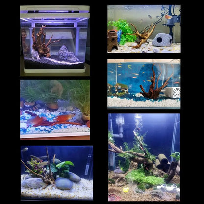 20-25CM Large Aquarium Driftwood Natural Fish Tank Plant Decor Tree Fish Bowl Stump Aquarium Fishtank Landscaping Decor Pet