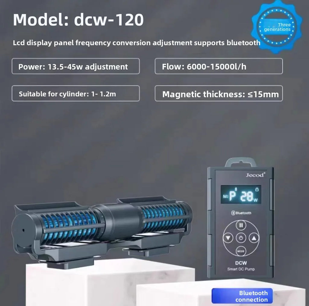 jebao jecod DCW fish farming WIFI fish tank sea tank circulation silent frequency conversion wave filter cross flow pump