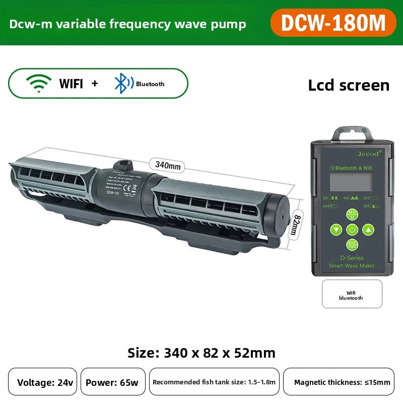 jebao jecod DCW fish farming WIFI fish tank sea tank circulation silent frequency conversion wave filter cross flow pump