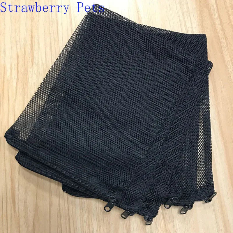 5Pcs Filter Mesh Bag Aquarium Pond for Bio Ball Carbon Media Ammonia Fish Tank Isolation Bag Accessories