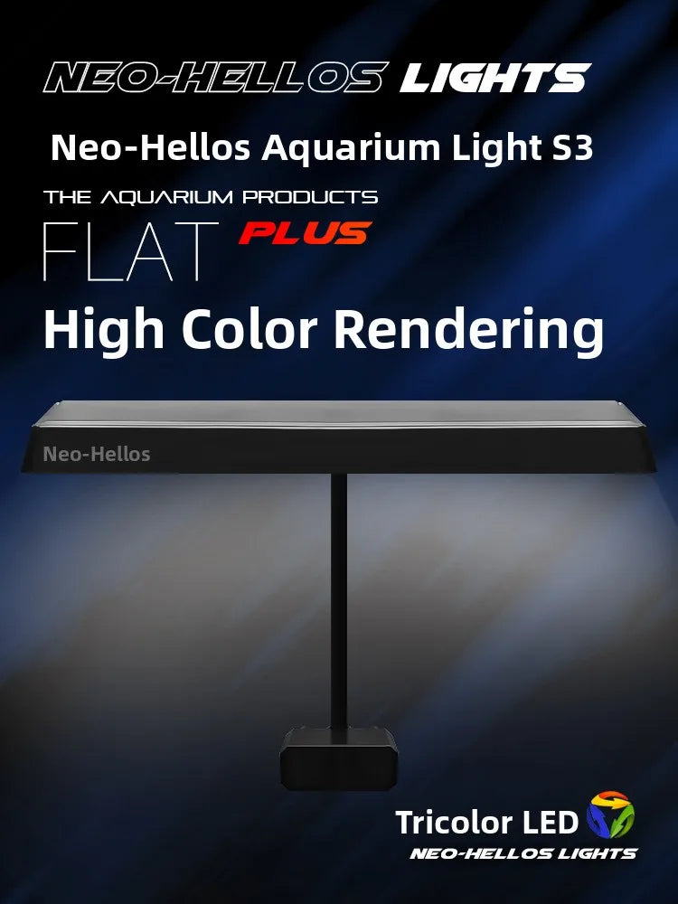 Neo S3 Full Spectrum Plant Growth LED Light for Aquarium Color Enhancing Algae Bloom Control Landscape Lighting Pet Equipment
