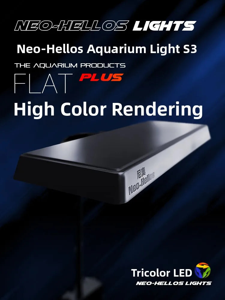 Neo S3 Full Spectrum Plant Growth LED Light for Aquarium Color Enhancing Algae Bloom Control Landscape Lighting Pet Equipment