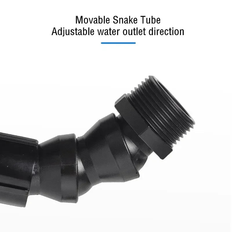 Aquarium Rotating Water Outlet Nozzle 1/2" 3/4'' 1" Adjustable Direction Vortex Water Flow Accelerator Fish Tank Filter Pump