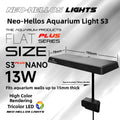 Neo S3 Full Spectrum Plant Growth LED Light for Aquarium Color Enhancing Algae Bloom Control Landscape Lighting Pet Equipment