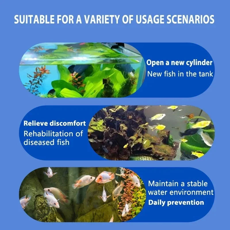 Nitrifying Bacteria Liquid Fish Tank Water Purifier Aquarium Fish Farming Medicine Supplies Fishbowl Water Treatment Products