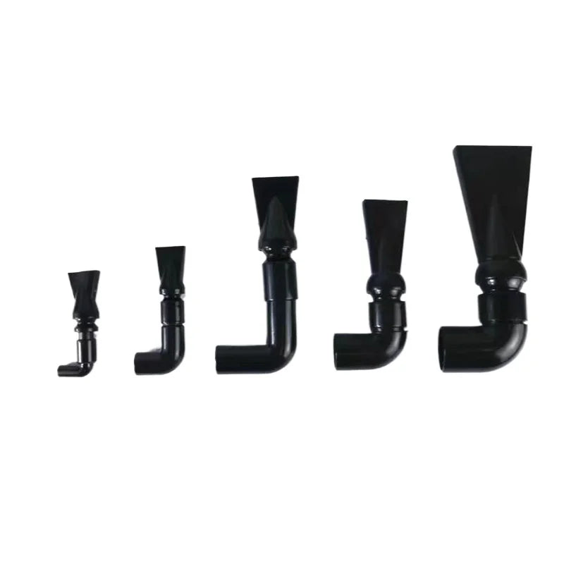 1Pcs Fish Tank Pump Duckbill Nozzle Adjustable Aquarium Filter Pump Rotating Water Outlet Return Pipe Connector Plumbing Fitting