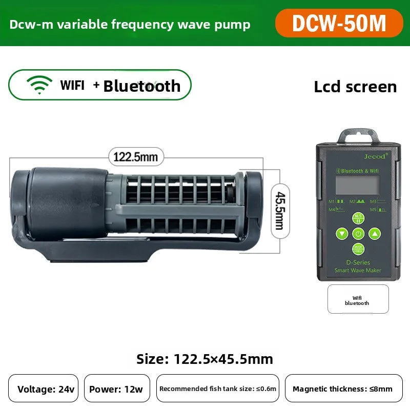 jebao jecod DCW fish farming WIFI fish tank sea tank circulation silent frequency conversion wave filter cross flow pump