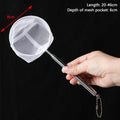 New Aquarium Fish Fishing Net Stainless Steel Retractable Small Shrimp Fishing Nets Fish Accessories For Fish Tank Cleaner Tool