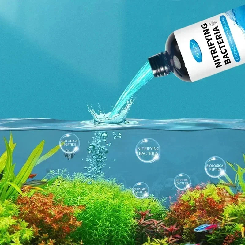 Nitrifying Bacteria Liquid Fish Tank Water Purifier Aquarium Fish Farming Medicine Supplies Fishbowl Water Treatment Products