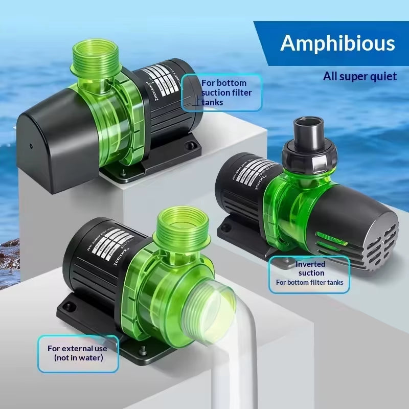 Jebao DC Pump DCP Series Sine Pump Fish Tank Aquarium Water Pump Silent Freshwater Saltwater Submersible Pump for Garden