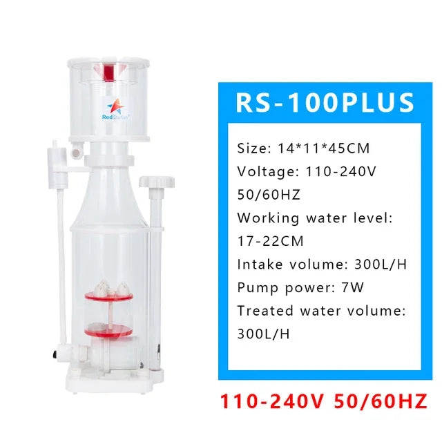 110-240V Red Starfish  Aquarium Internal Protein Skimmer Sump Pump Saltwater Marine Reef Needle Wheel Venturi Pump 200-600L