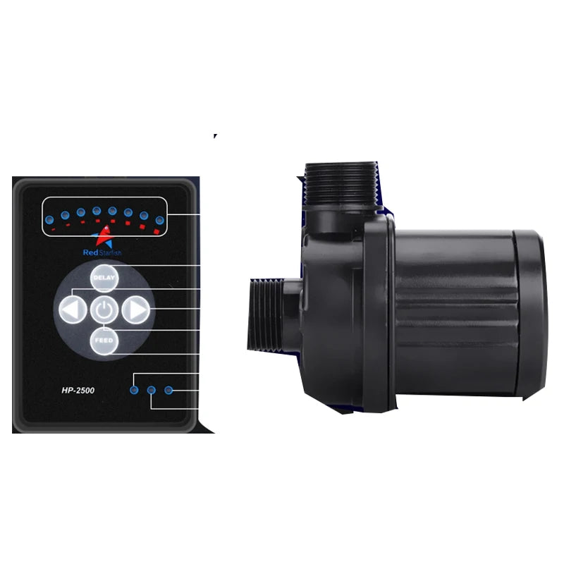 110-240V Red Starfish  Aquarium Internal Protein Skimmer Sump Pump Saltwater Marine Reef Needle Wheel Venturi Pump 200-600L