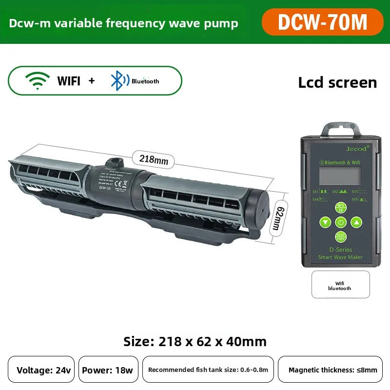 jebao jecod DCW fish farming WIFI fish tank sea tank circulation silent frequency conversion wave filter cross flow pump