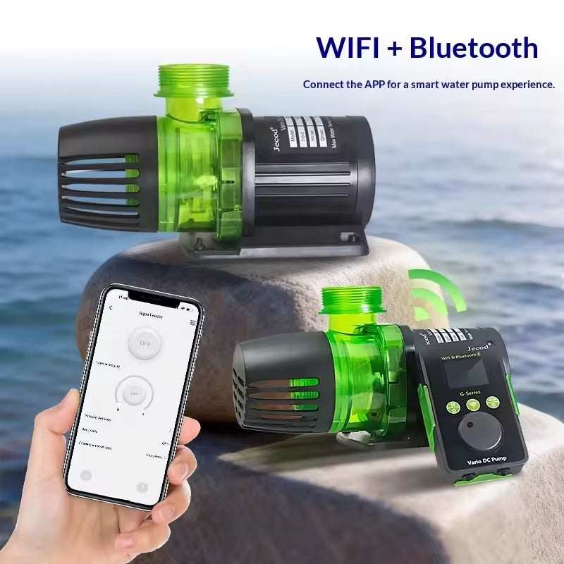 Jebao DC Pump DCP Series Sine Pump Fish Tank Aquarium Water Pump Silent Freshwater Saltwater Submersible Pump for Garden