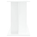 NNEVL Aquarium Stand White 100x40x60 cm Engineered Wood