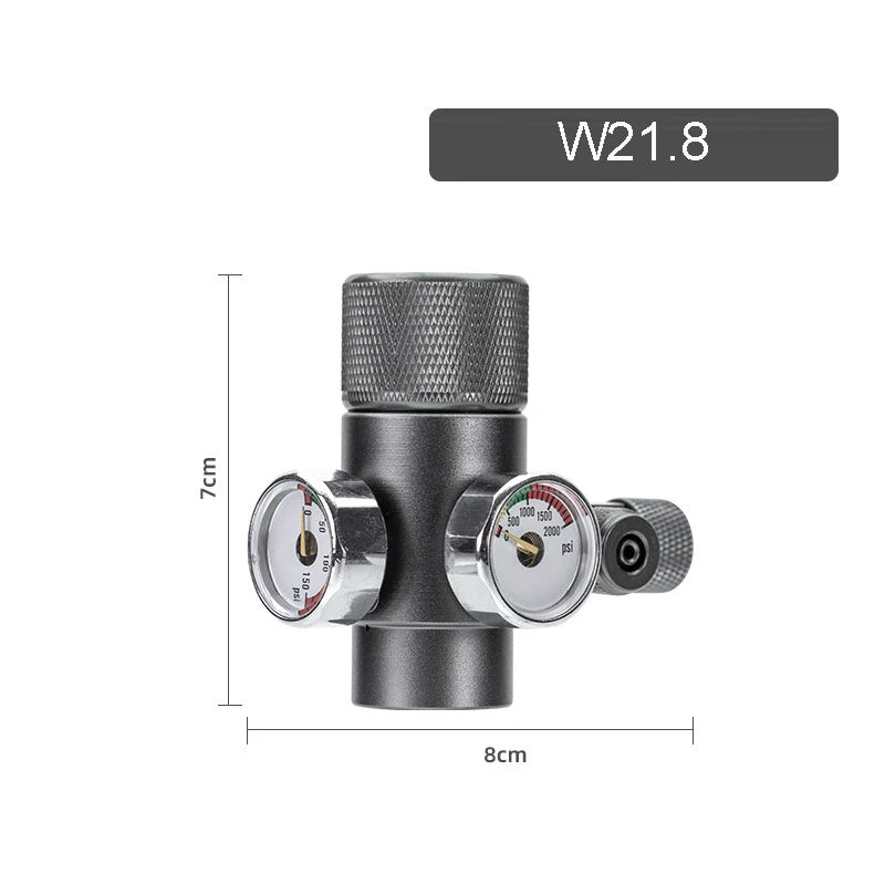 Aquarium Co2 Regulator Mini System Carbon Dioxide Reducer Solenoid Valve Cylinder Accessories Fish Tank Equipment Terrarium Set