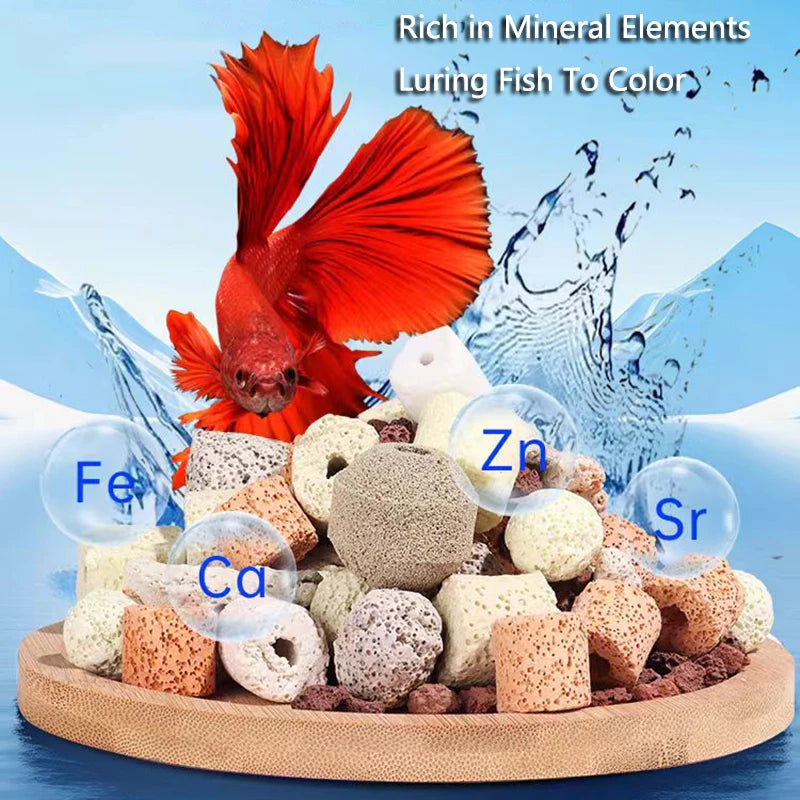 250g 500g 1000g 14 Types Aquarium Bio Balls Biochemical Ball Filter Media for Aquarium Filter Accessories for Fish Tank Hot Sale