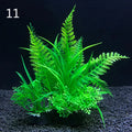 Aquarium Artificial Decor Plants Simulation Water Weeds Ornament Fish Tank Plant Water Weeds Aquarium Grass Decoration 14Cm
