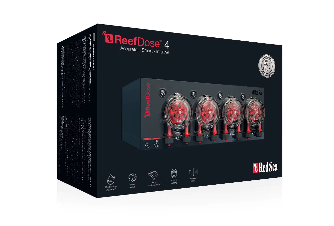 Redsea Intelligent Titration Pump Plastic Automatic Quantitative Addition Trace Elements APP Controlled Living Sea Living Box