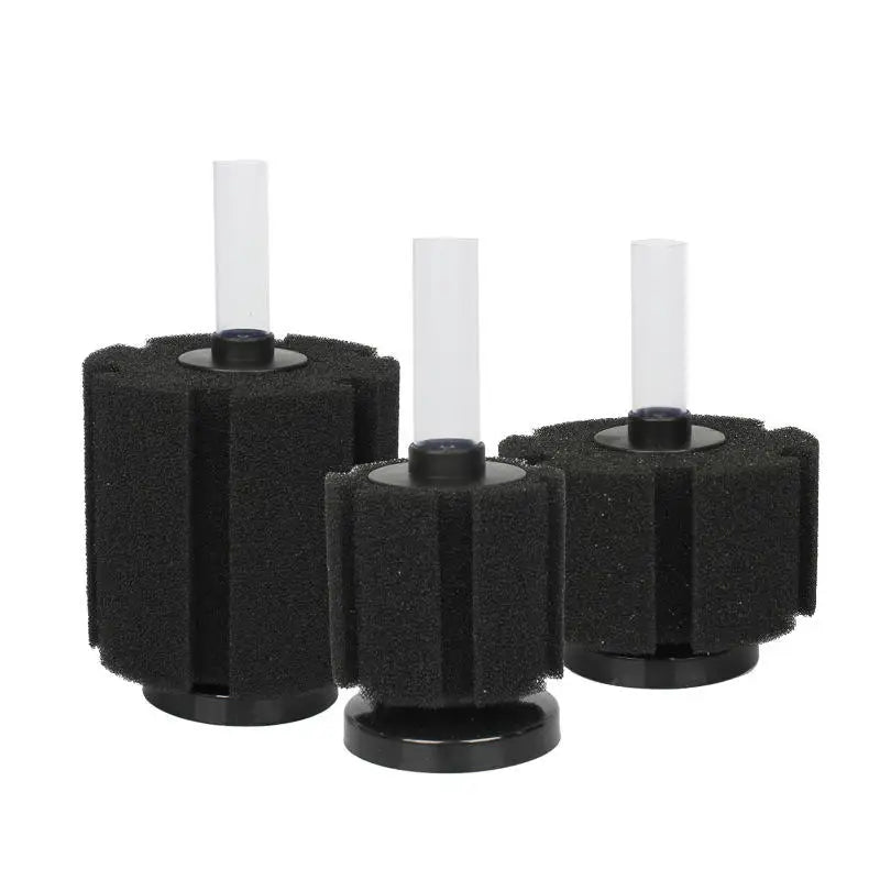 Fish Tank Aquarium Efficient Sponge Filter Aquarium Mini Cylinder Soft Biochemical Sponge Filter Bio