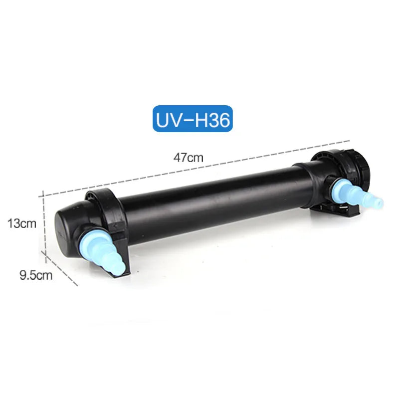 JEBO UV Sterilization Lamp for Fish Tanks Algae Removal & Disinfection Fish Tank Light