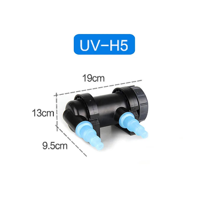 JEBO UV Sterilization Lamp for Fish Tanks Algae Removal & Disinfection Fish Tank Light