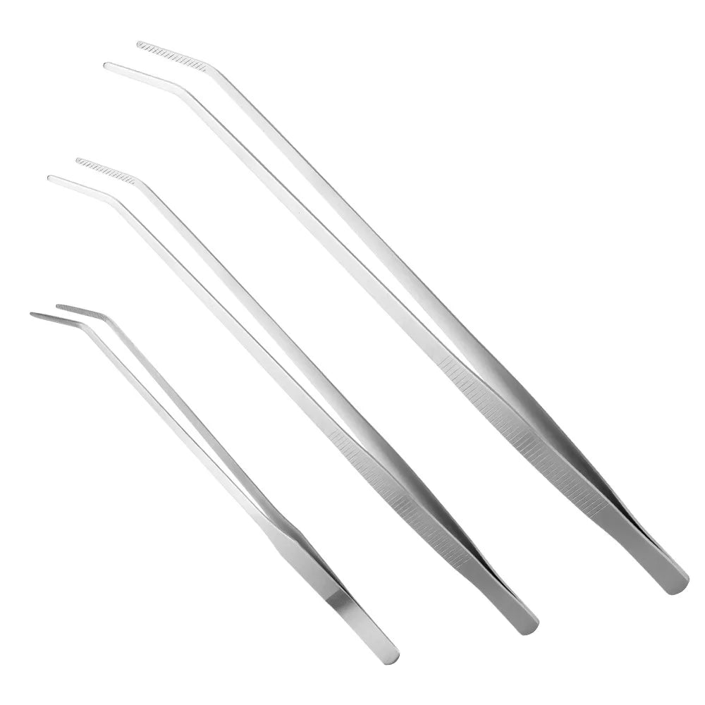 6-In-1 Stainless Steel Aquarium Tools Set Scissors Tweezers Algae Scraper Sand Shovel Fish Tank Plant Cleaning Accessories