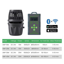 Jebao Silent Circulation Aquarium Wave Maker Pump Dmp-10/20/30/40 Smart Bluetooth Control Aquarium Wavemaker Pump