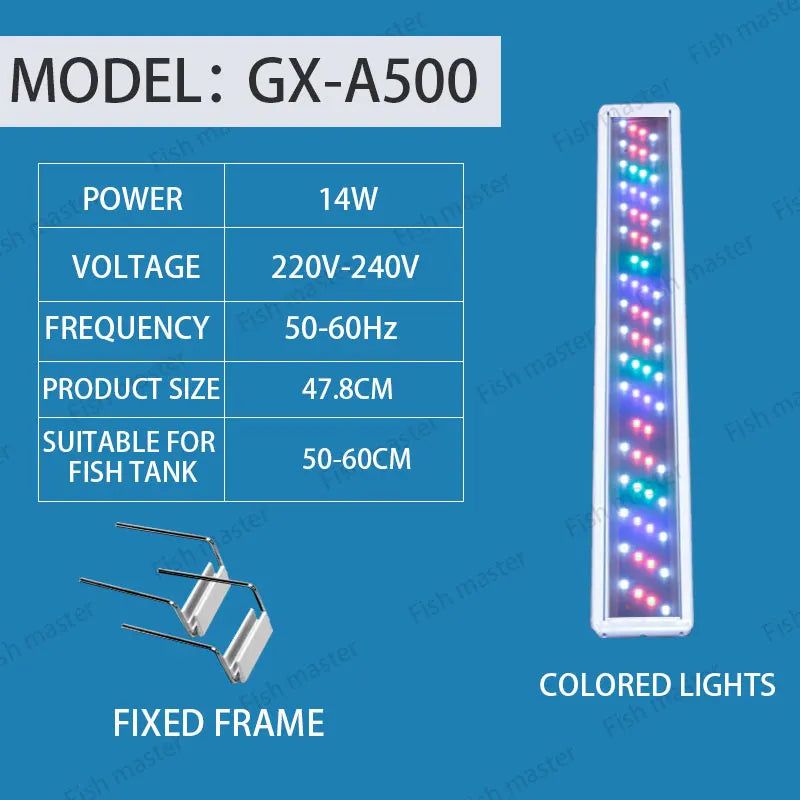 Plants Growing Lights Fish Tank Lights Small Clip Lights Aquarium Irradiation Accessories LED Light Decoration Lamp