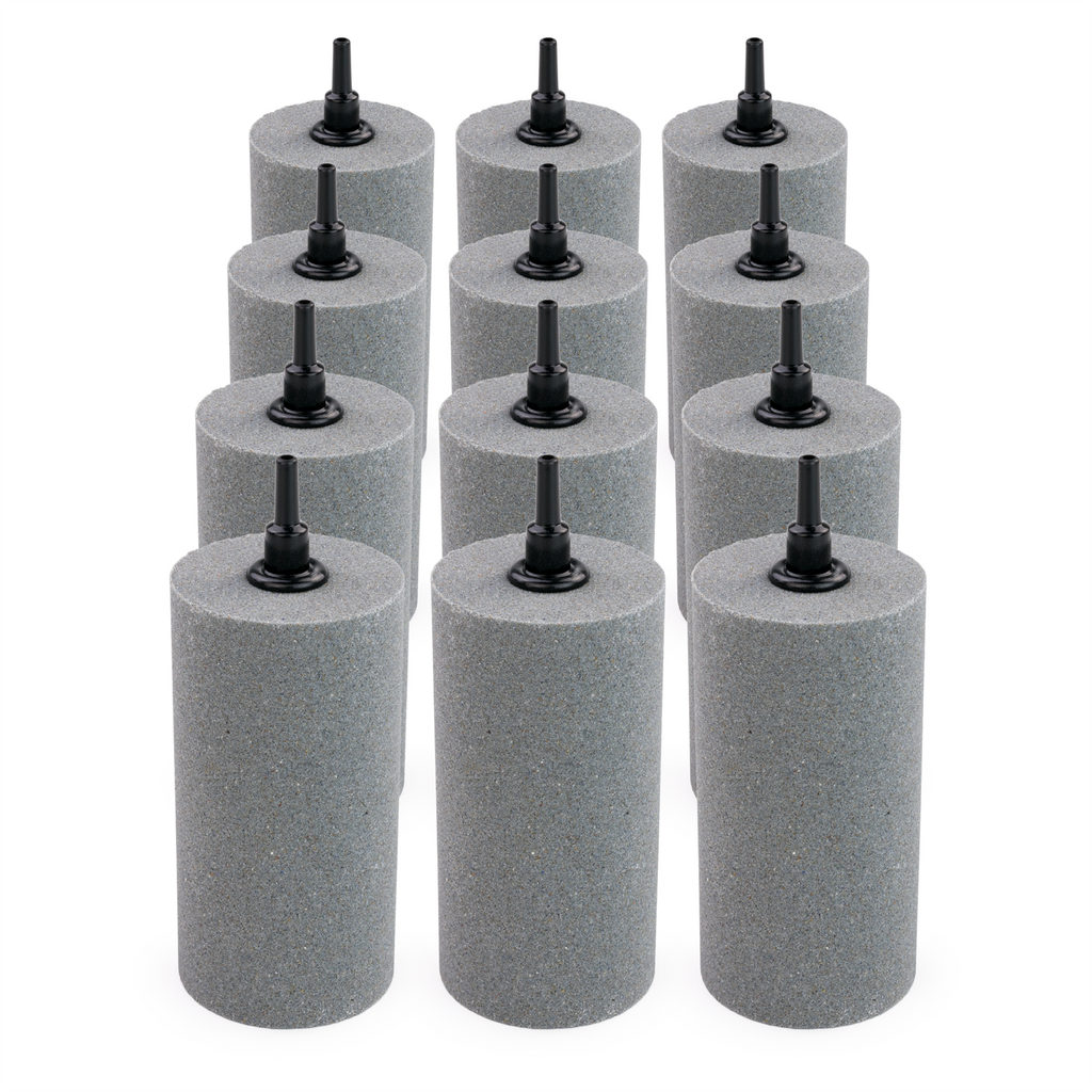AIR STONES BALL CYLINDER KOI FISH POND AERATION HYDROPONICS AIRSTONE OXYGEN
