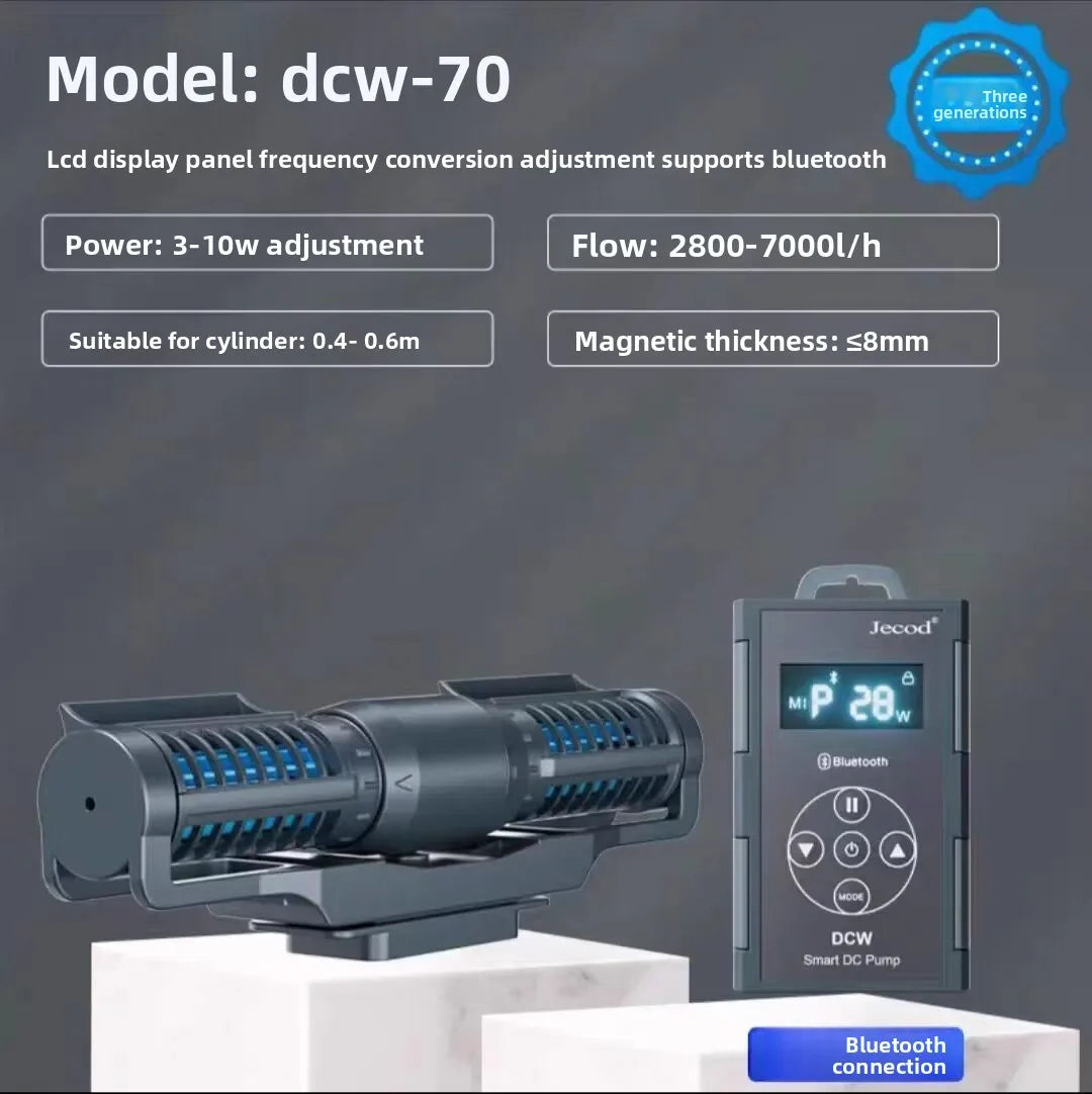jebao jecod DCW fish farming WIFI fish tank sea tank circulation silent frequency conversion wave filter cross flow pump