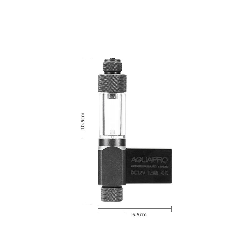 Aquarium Co2 Regulator Mini System Carbon Dioxide Reducer Solenoid Valve Cylinder Accessories Fish Tank Equipment Terrarium Set