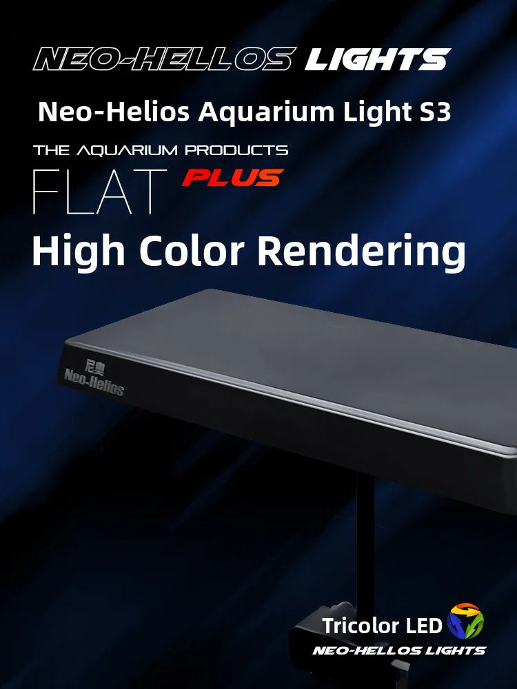 Neo S3 Full Spectrum Plant Growth LED Light for Aquarium Color Enhancing Algae Bloom Control Landscape Lighting Pet Equipment