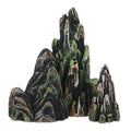 3Pcs Mini Rockery Artificial Rock Landscape Decoration Resin Scenic Stones for Zen Garden Aquarium Sand Table Micro Landscape