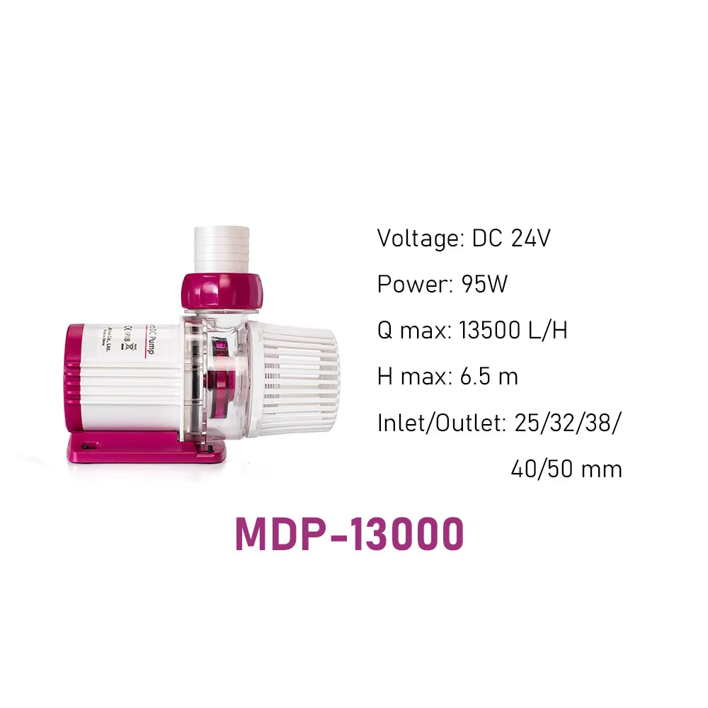 Jebao MDP Series DC Aquarium Submersible Water Pump WIFI Control Fish Tank Circulation Return Pump with LCD Display Controller
