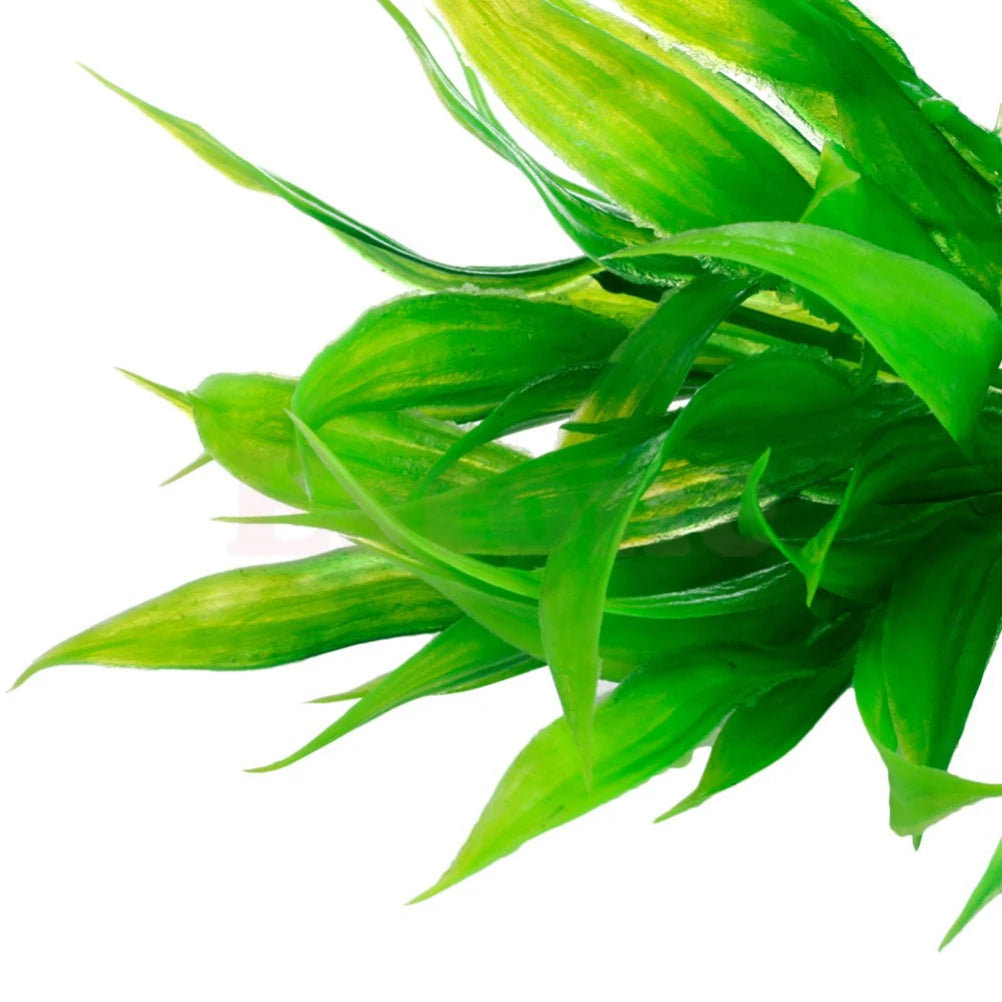 15CM/10CM Underwater Artificial Aquatic Plant Ornaments for Aquarium Fish Tank Green Water Grass Landscape Decoration Hot