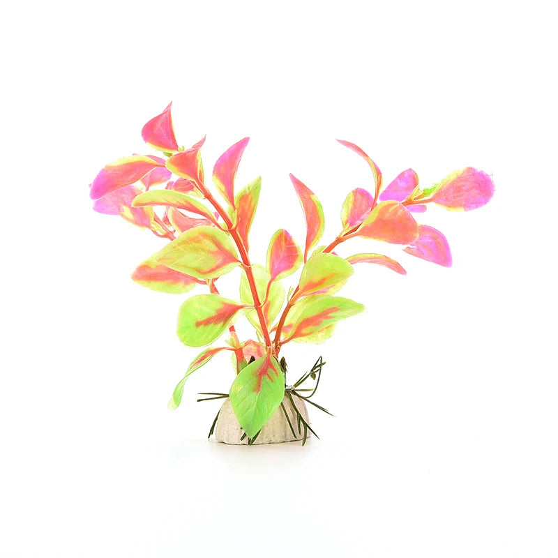 15CM/10CM Underwater Artificial Aquatic Plant Ornaments for Aquarium Fish Tank Green Water Grass Landscape Decoration Hot