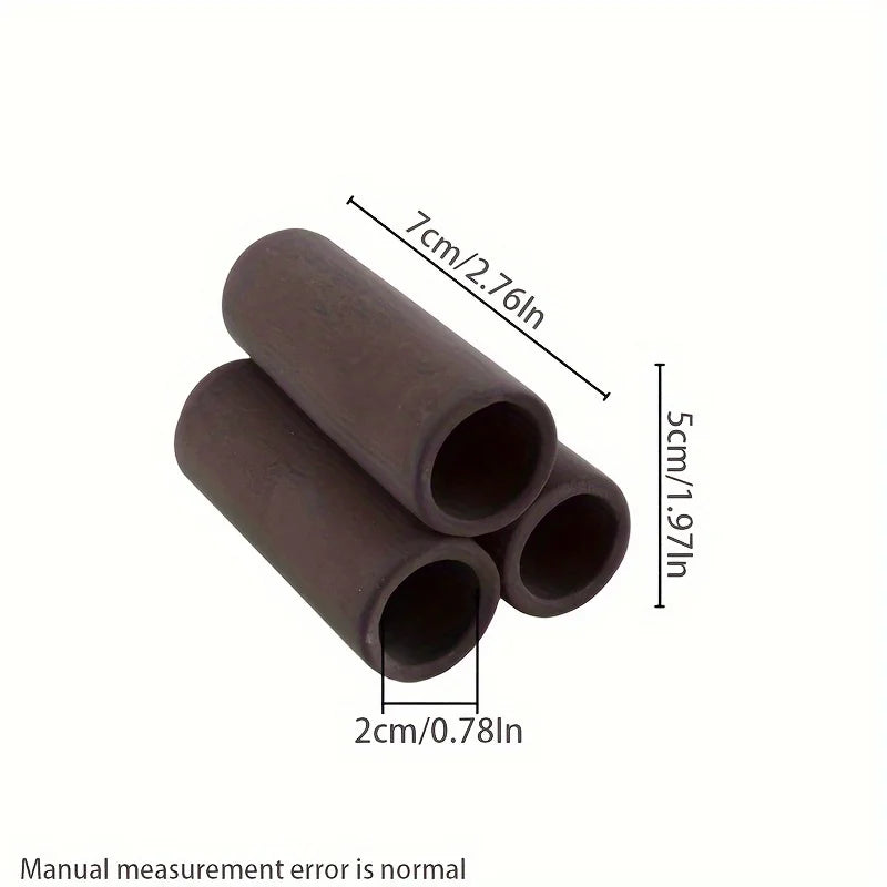 Brown Shelters Shrimp Habitat Breeding Tube Hiding Cave Ceramic House Fish Tank Aquarium Decoration Fish Shrimps Shelter House