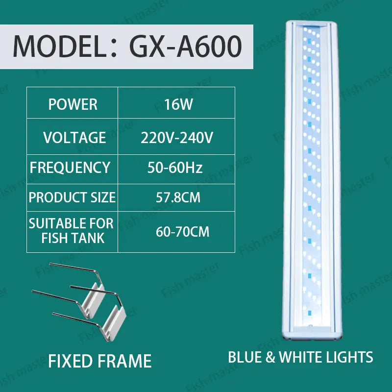 Plants Growing Lights Fish Tank Lights Small Clip Lights Aquarium Irradiation Accessories LED Light Decoration Lamp