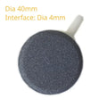 40/60/80mm Aquarium Air Bubble Stone Fish Tank Aerator Pond Pump Bubble Disk Air Pump Hydroponic Oxygen Plate for Fish Tank