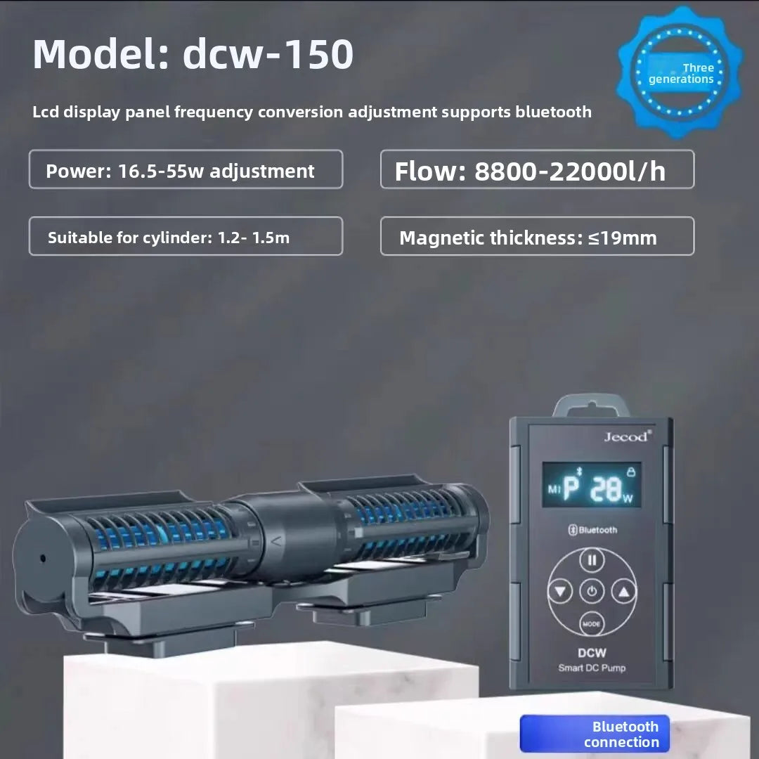 jebao jecod DCW fish farming WIFI fish tank sea tank circulation silent frequency conversion wave filter cross flow pump