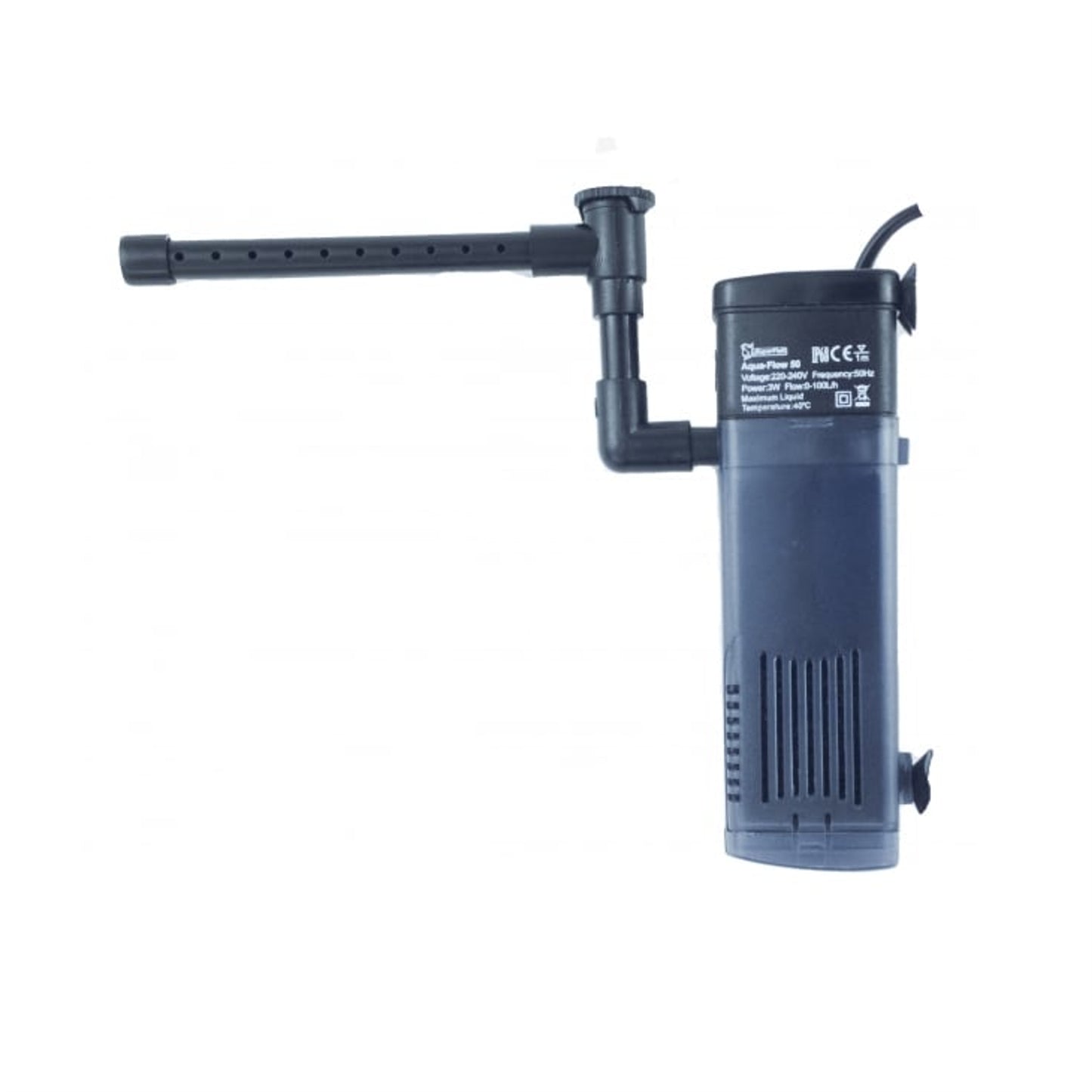 SUPERFISH AQUAFLOW INTERNAL POWER FILTER AQUARIUM SPRAY BAR FISH TANK BIO MEDIA