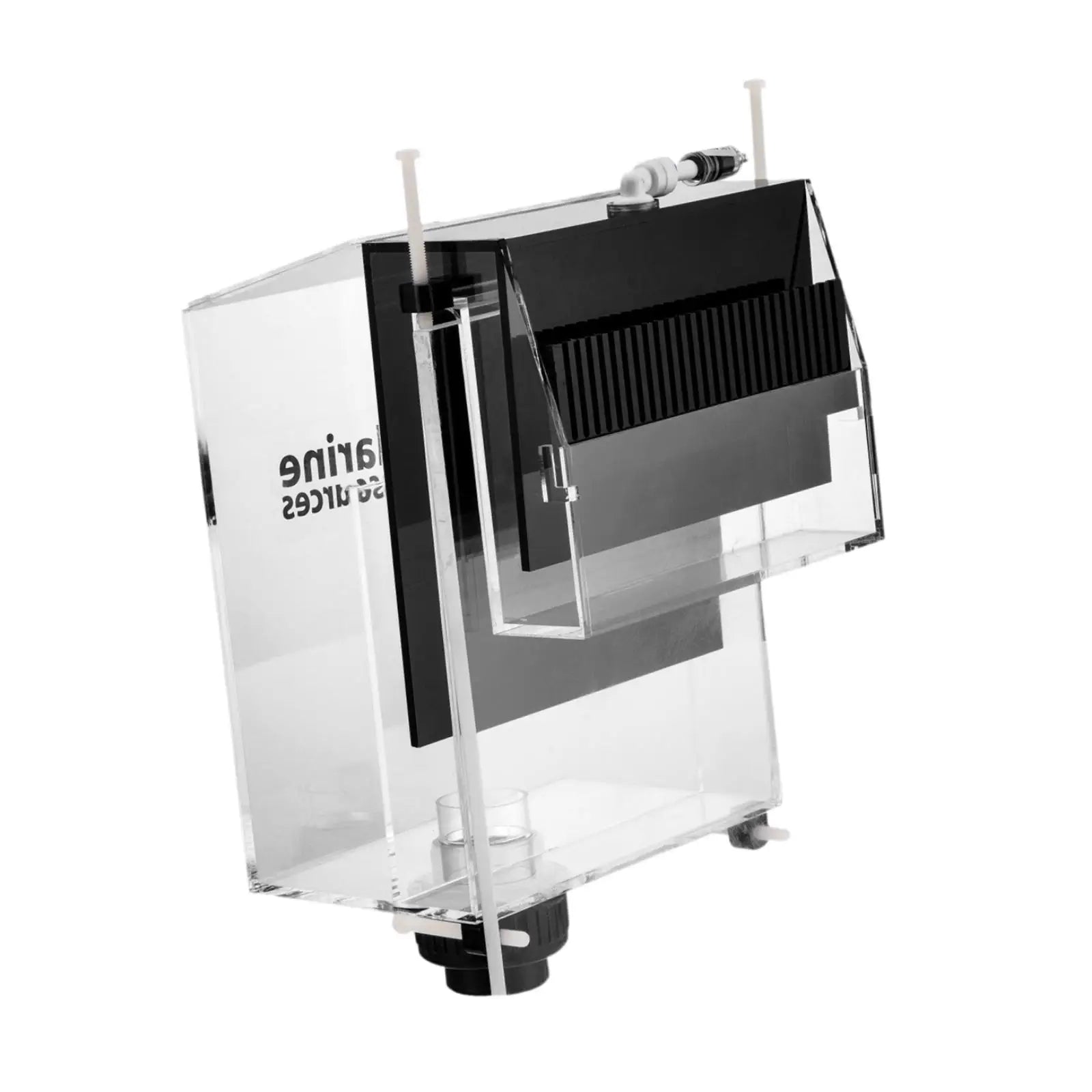 Overflow Box for Aquariums Fish Tank Inlet Hang on Detachable Acrylic Landscaping Decoration 2500L Aquarium Equipment