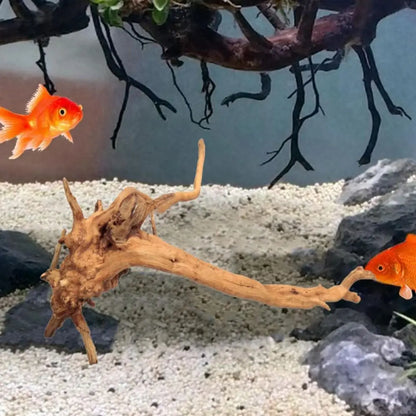 20-25CM Large Aquarium Driftwood Natural Fish Tank Plant Decor Tree Fish Bowl Stump Aquarium Fishtank Landscaping Decor Pet